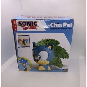 Classic Sonic The Hedgehog Chia Pet New